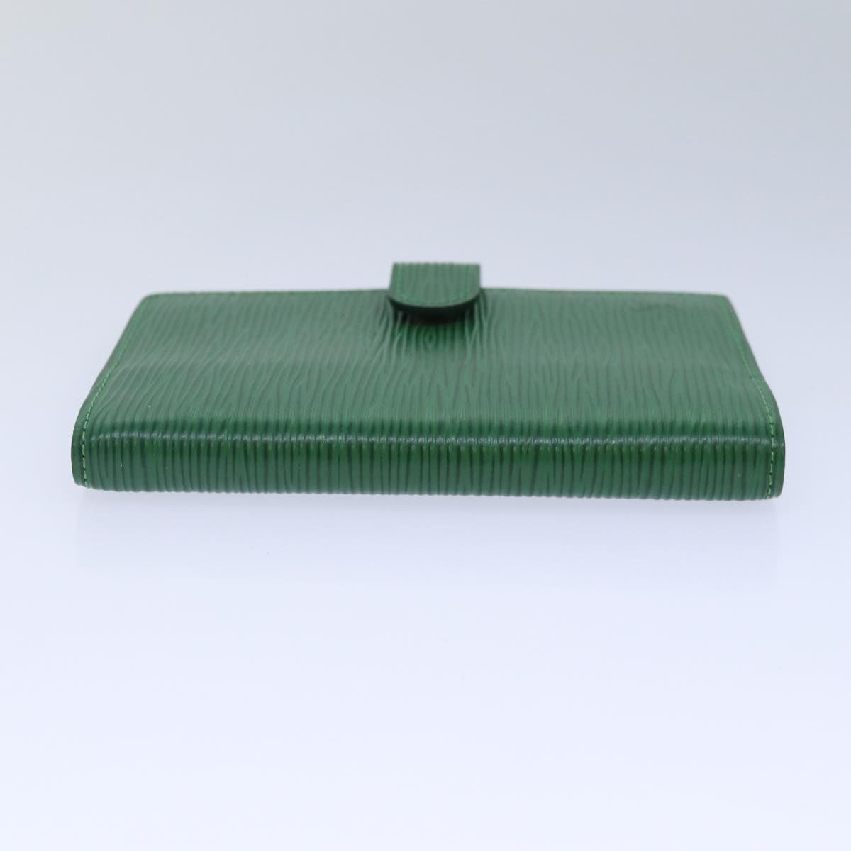 LOUIS VUITTON Epi Agenda PM Day Planner Cover Green R20054 LV Auth 84352