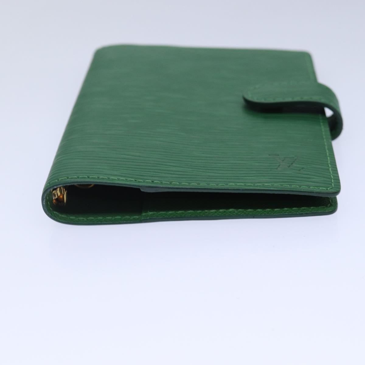 LOUIS VUITTON Epi Agenda PM Day Planner Cover Green R20054 LV Auth 84352