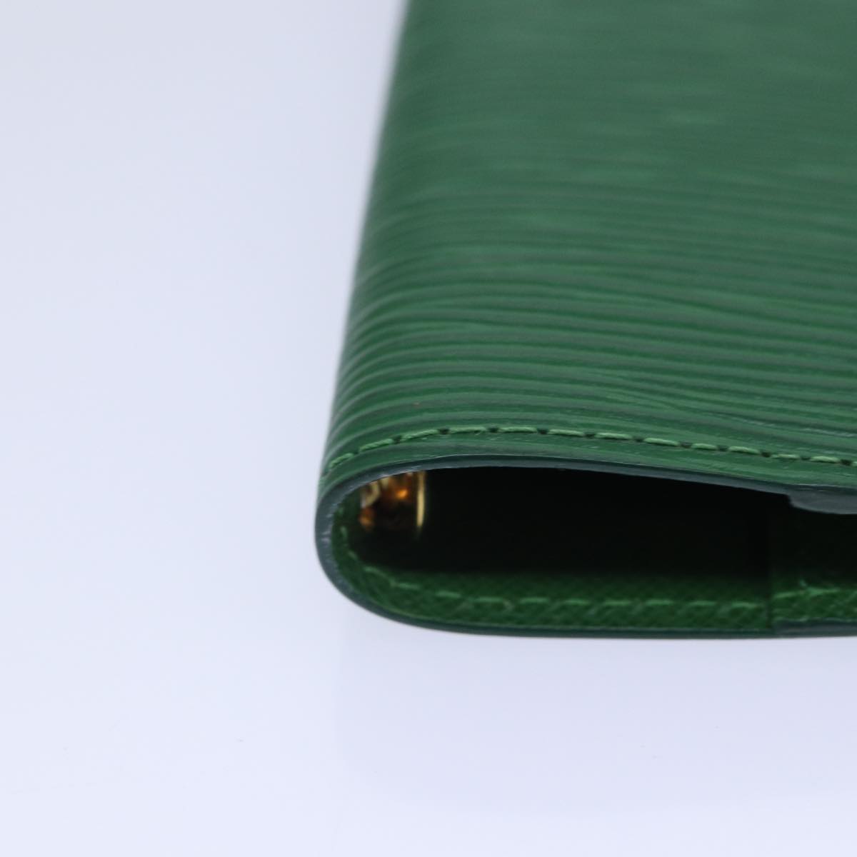 LOUIS VUITTON Epi Agenda PM Day Planner Cover Green R20054 LV Auth 84352