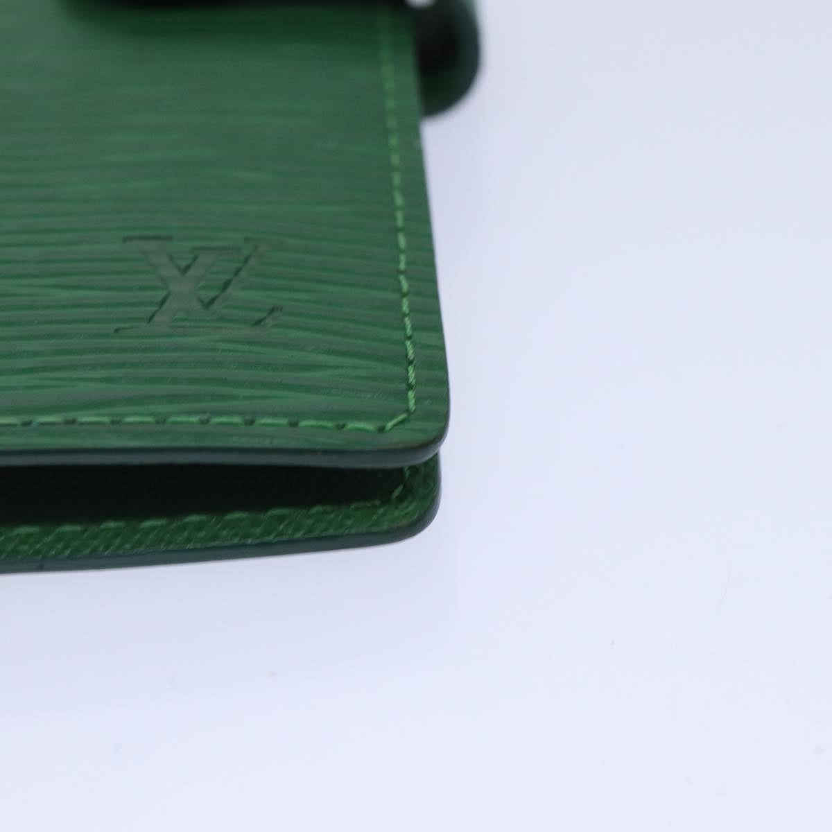 LOUIS VUITTON Epi Agenda PM Day Planner Cover Green R20054 LV Auth 84352