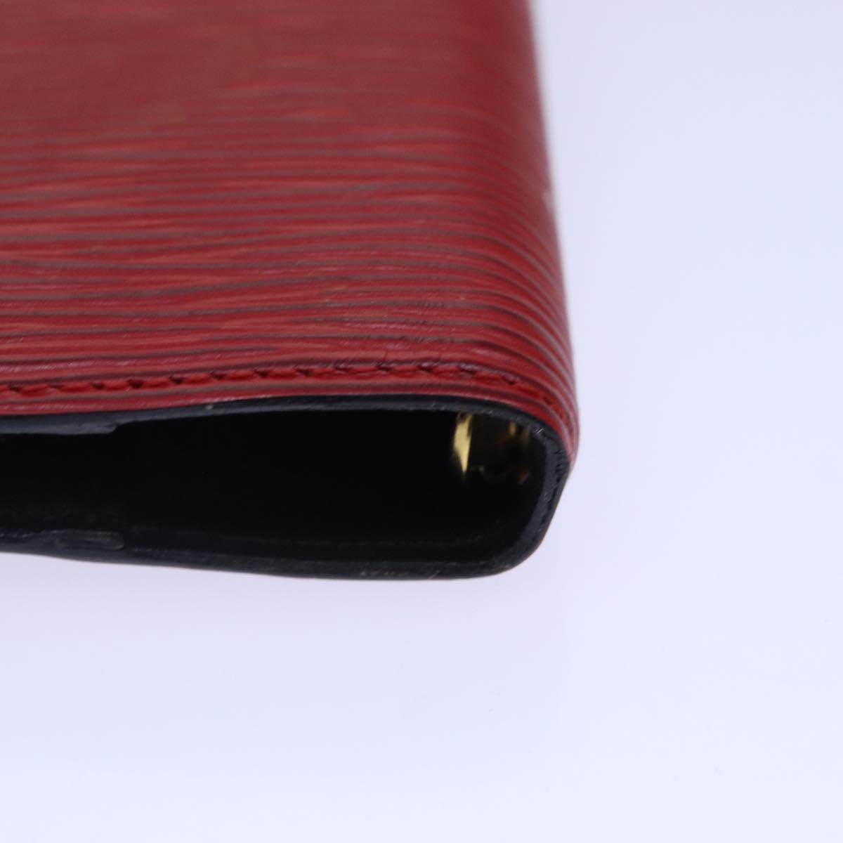 LOUIS VUITTON Epi Agenda PM Day Planner Cover Red R20057 LV Auth 84461