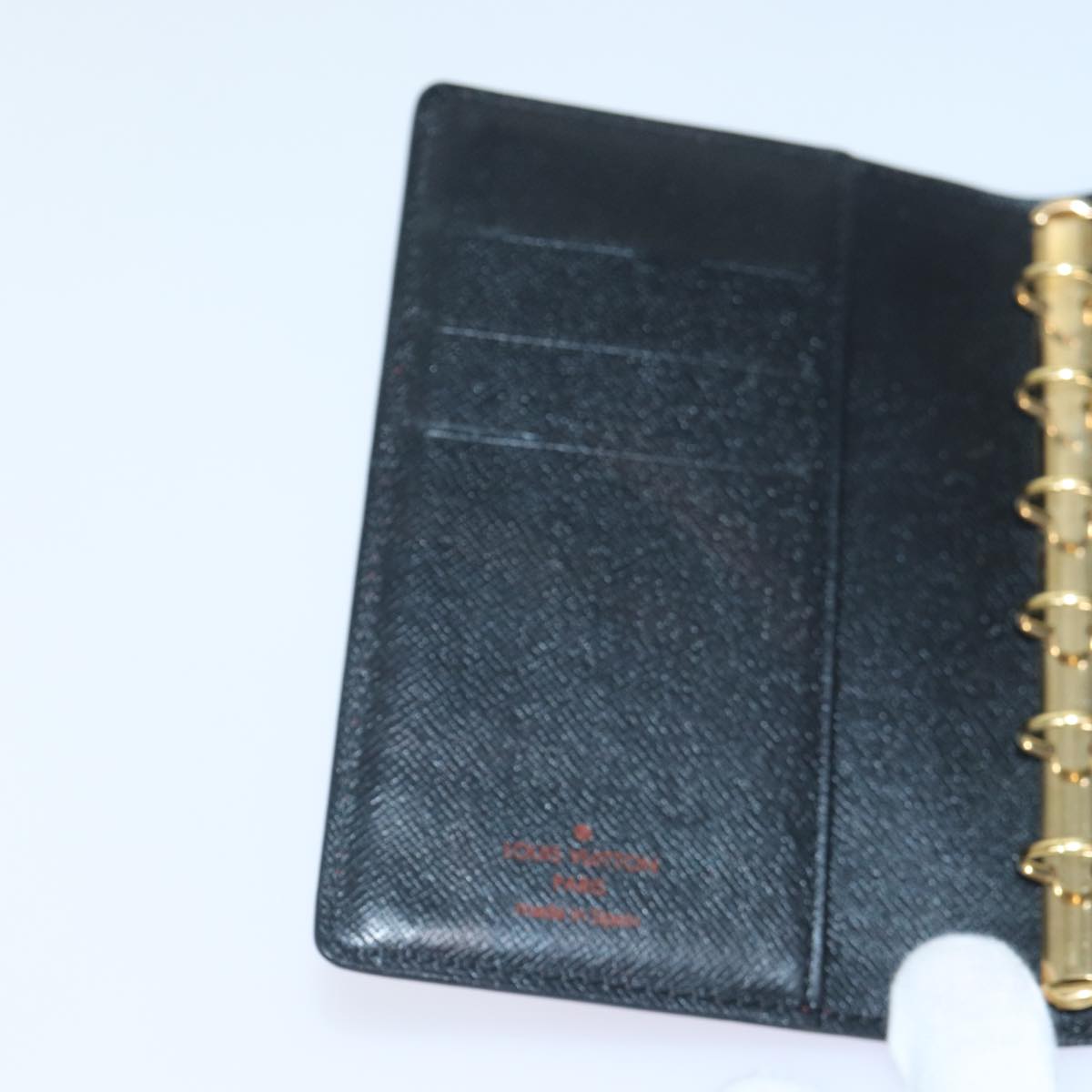 LOUIS VUITTON Epi Agenda PM Day Planner Cover Red R20057 LV Auth 84461
