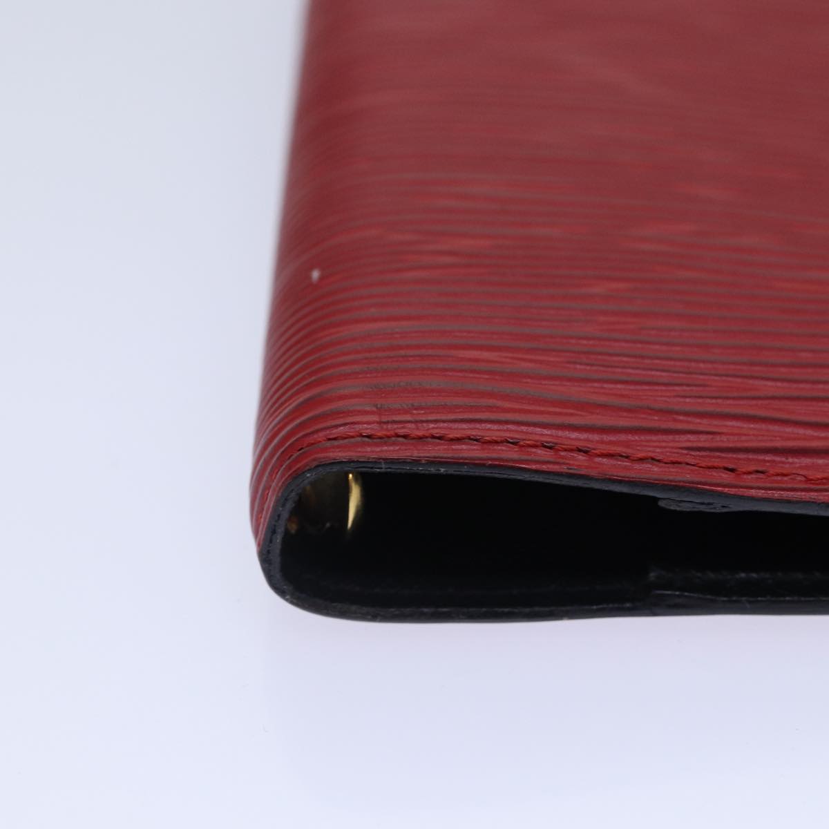 LOUIS VUITTON Epi Agenda PM Day Planner Cover Red R20057 LV Auth 84461