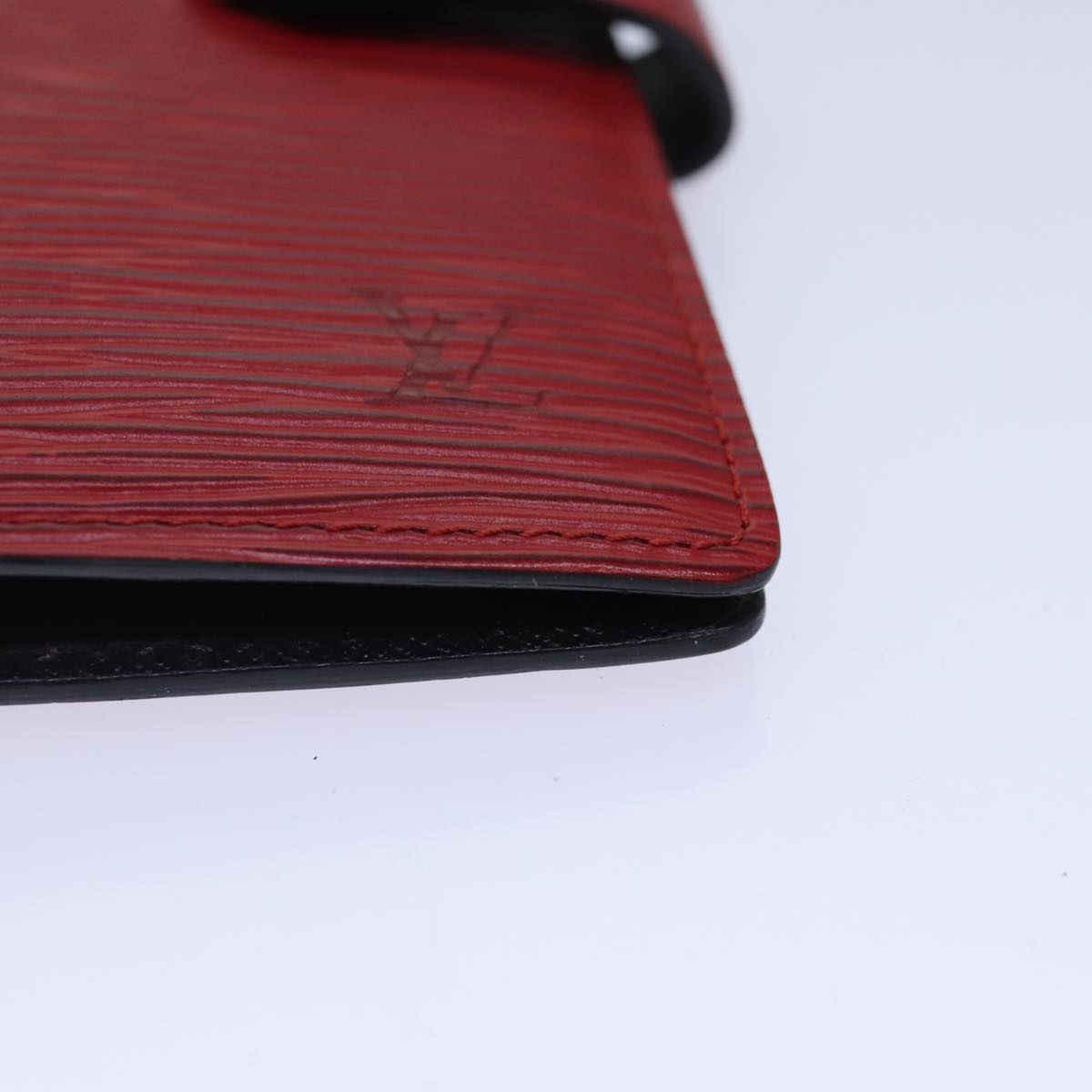 LOUIS VUITTON Epi Agenda PM Day Planner Cover Red R20057 LV Auth 84461