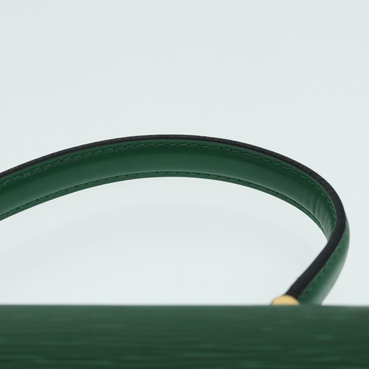 LOUIS VUITTON Epi Malesherbes Hand Bag Green M52374 LV Auth 84626