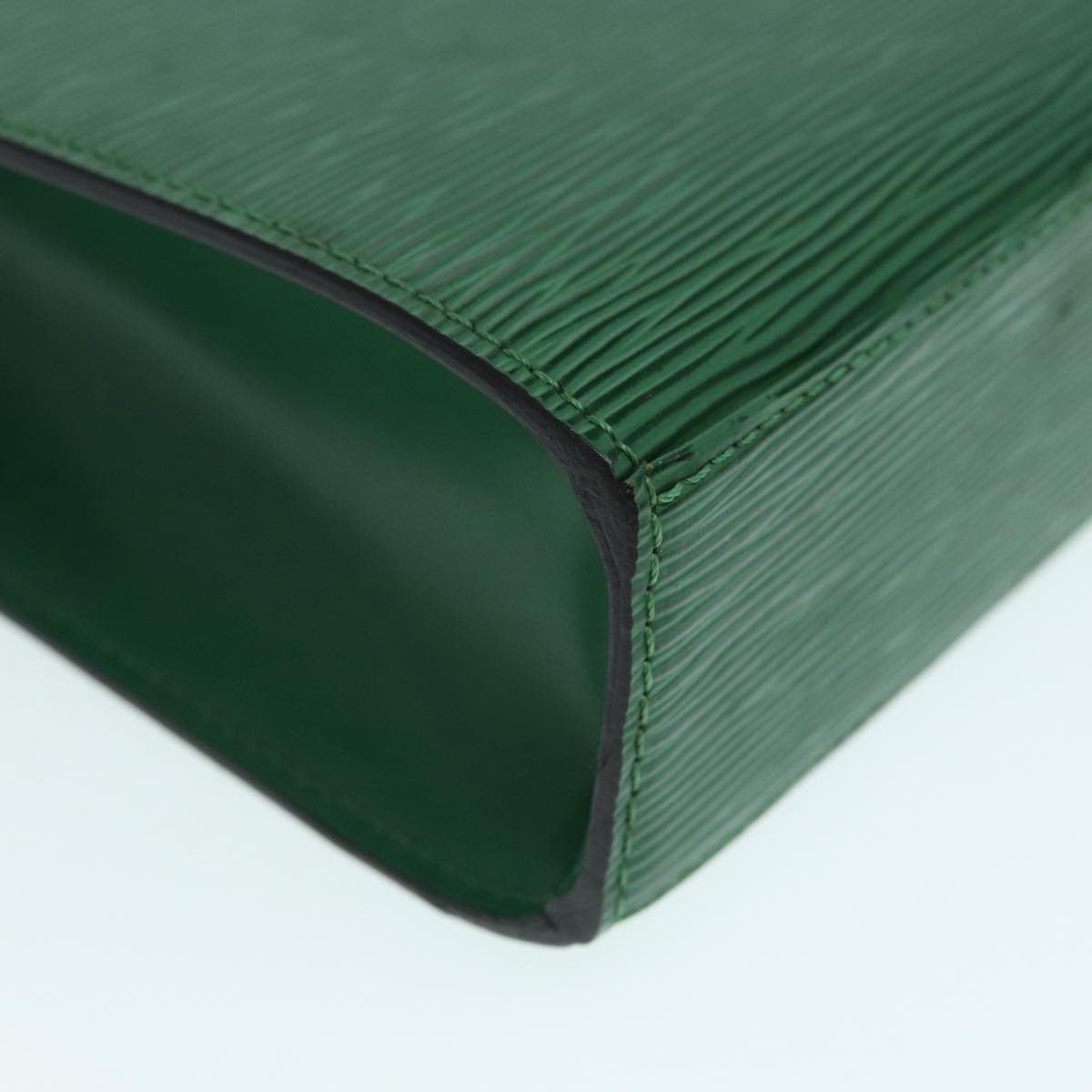 LOUIS VUITTON Epi Malesherbes Hand Bag Green M52374 LV Auth 84626