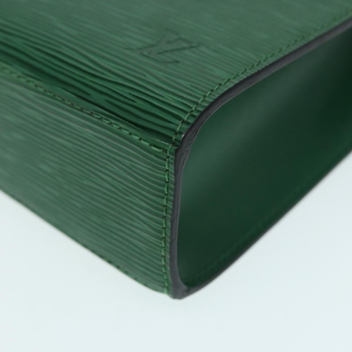 LOUIS VUITTON Epi Malesherbes Hand Bag Green M52374 LV Auth 84626