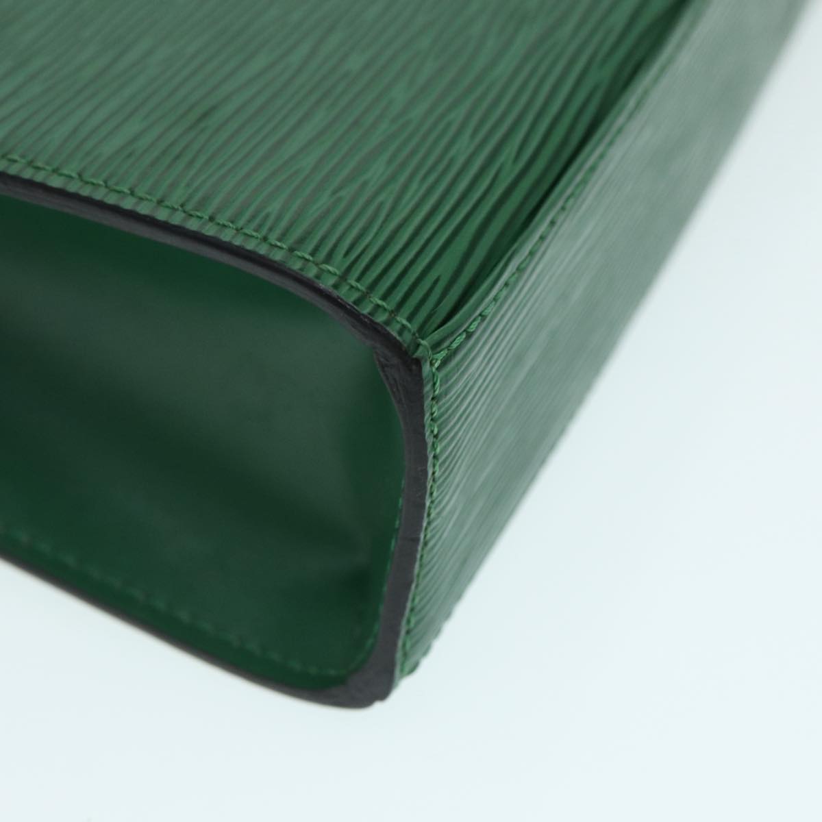 LOUIS VUITTON Epi Malesherbes Hand Bag Green M52374 LV Auth 84626