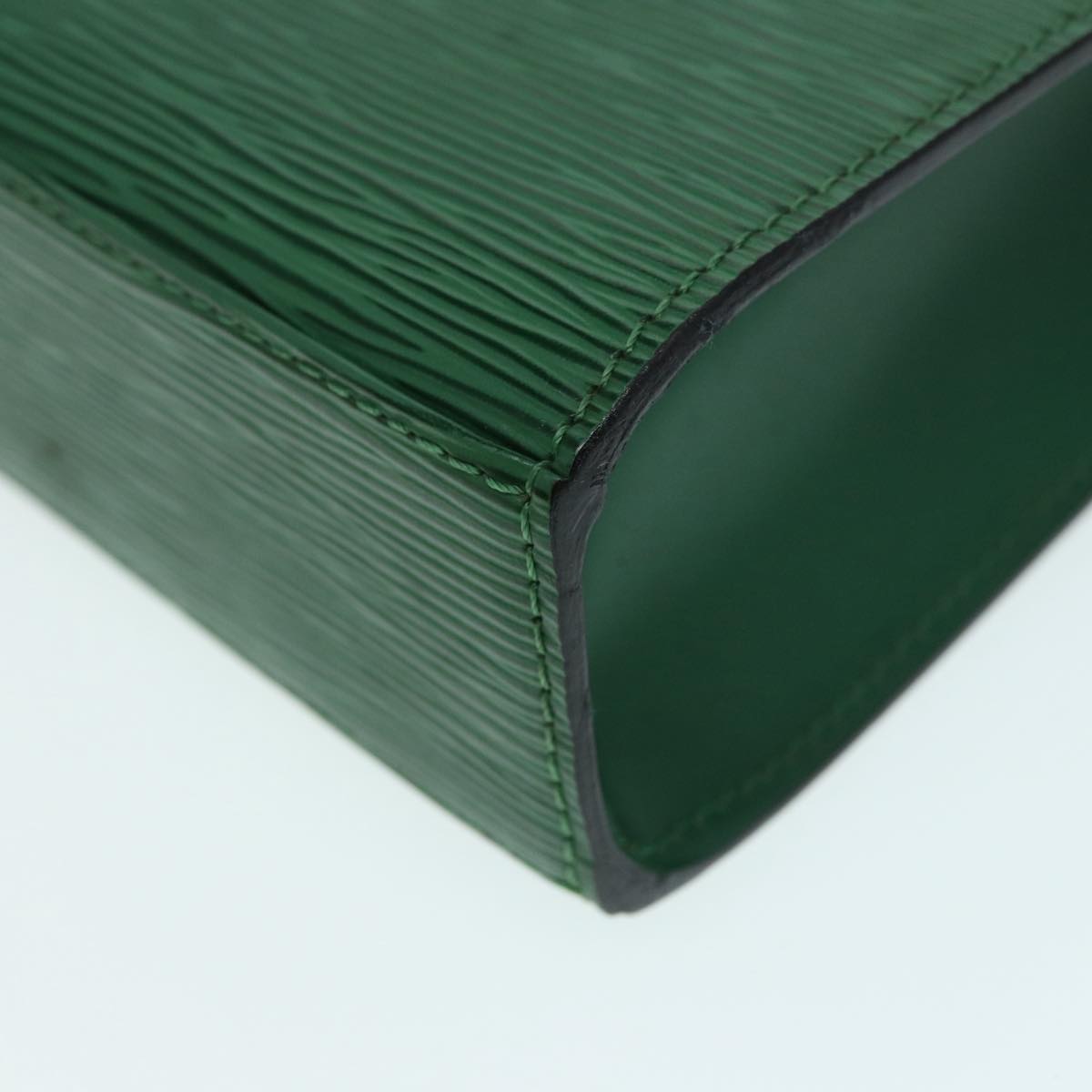 LOUIS VUITTON Epi Malesherbes Hand Bag Green M52374 LV Auth 84626