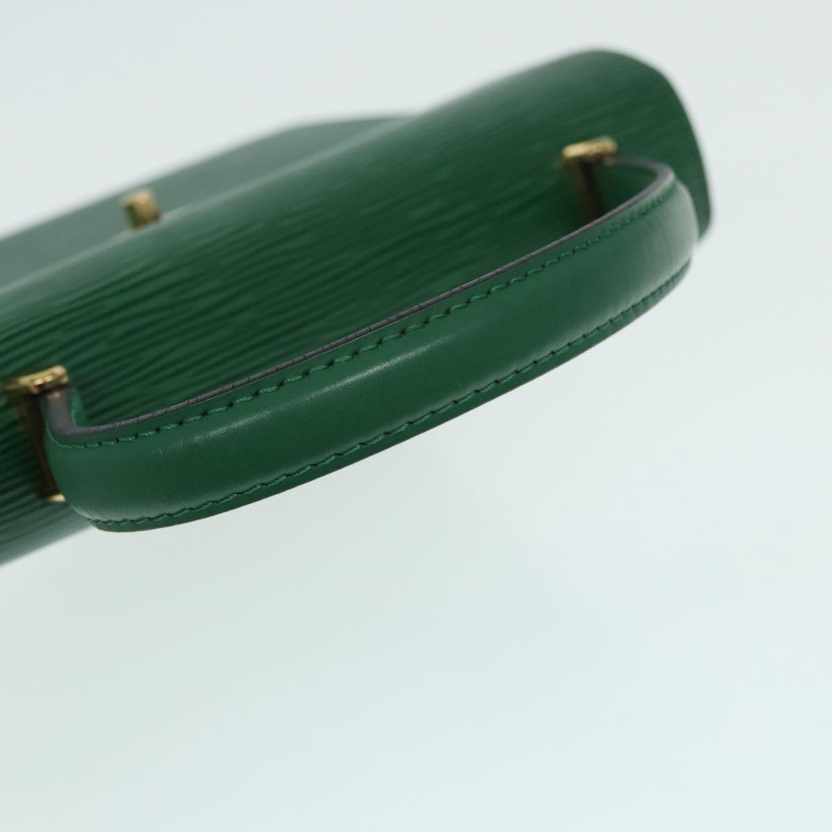 LOUIS VUITTON Epi Malesherbes Hand Bag Green M52374 LV Auth 84626
