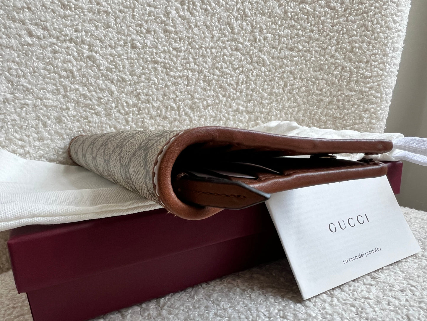 Gucci Emblem Continental Wallet (RRP £550)