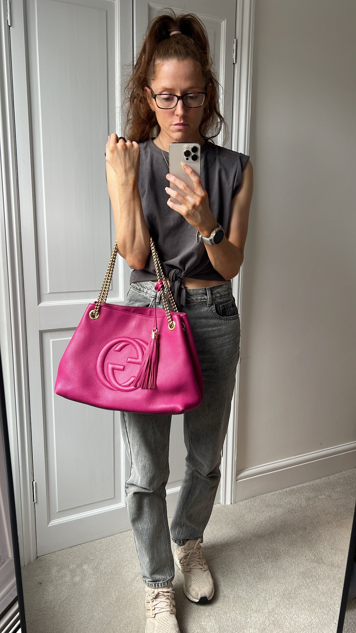 Gucci Pink Soho Chain Tote (RRP £1350)