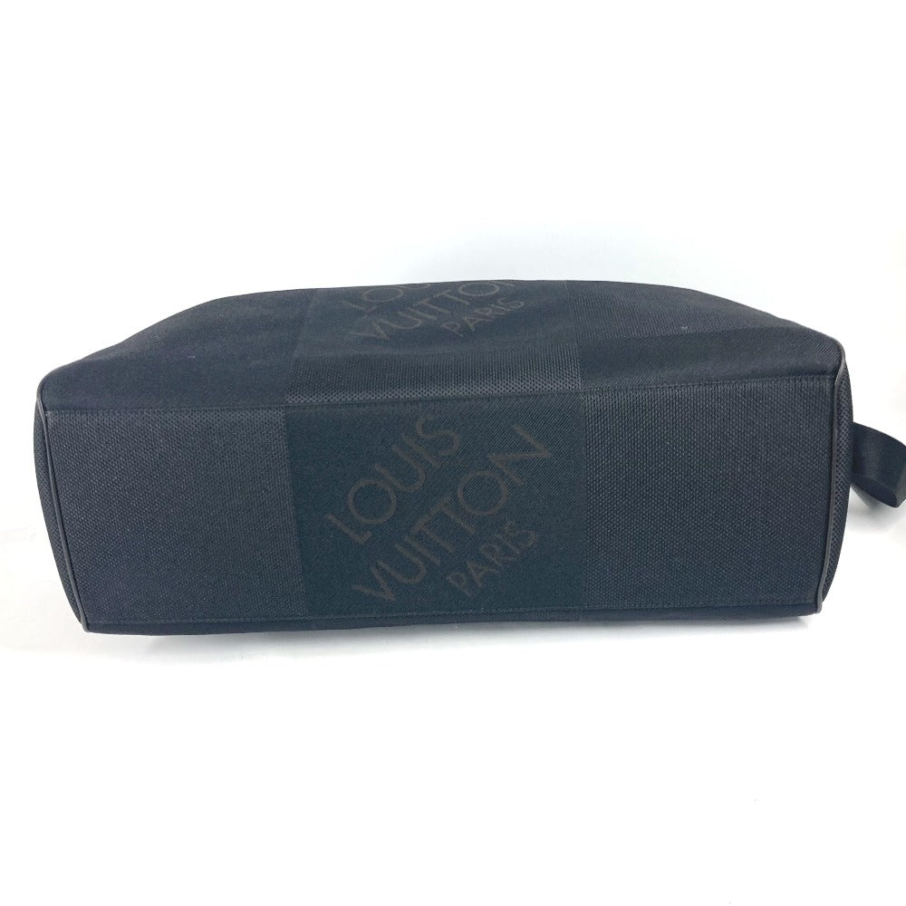 LOUIS VUITTON Boston Duffel bag M93601 Damier Jean Canvas black Damier Jean Albatross