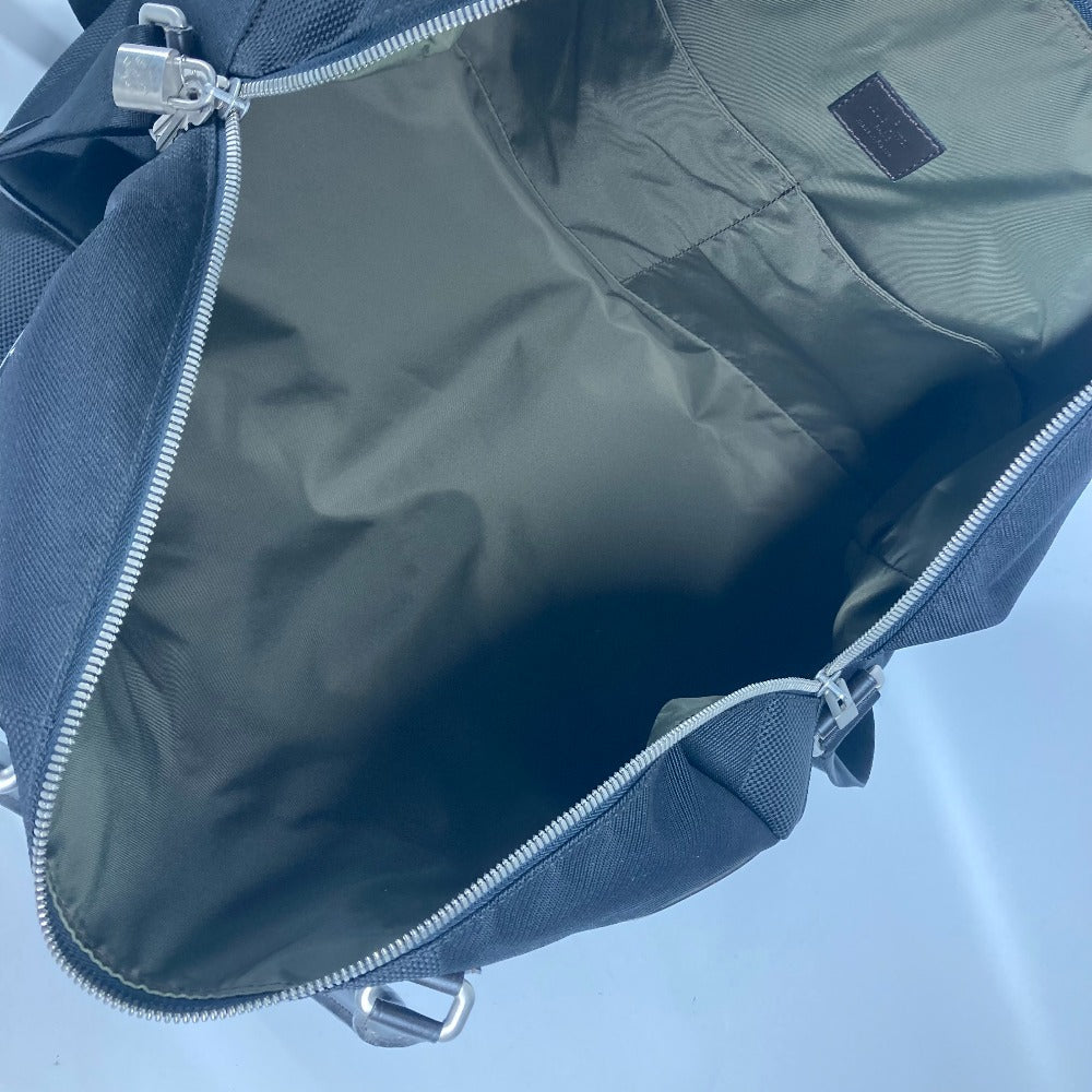 LOUIS VUITTON Boston Duffel bag M93601 Damier Jean Canvas black Damier Jean Albatross