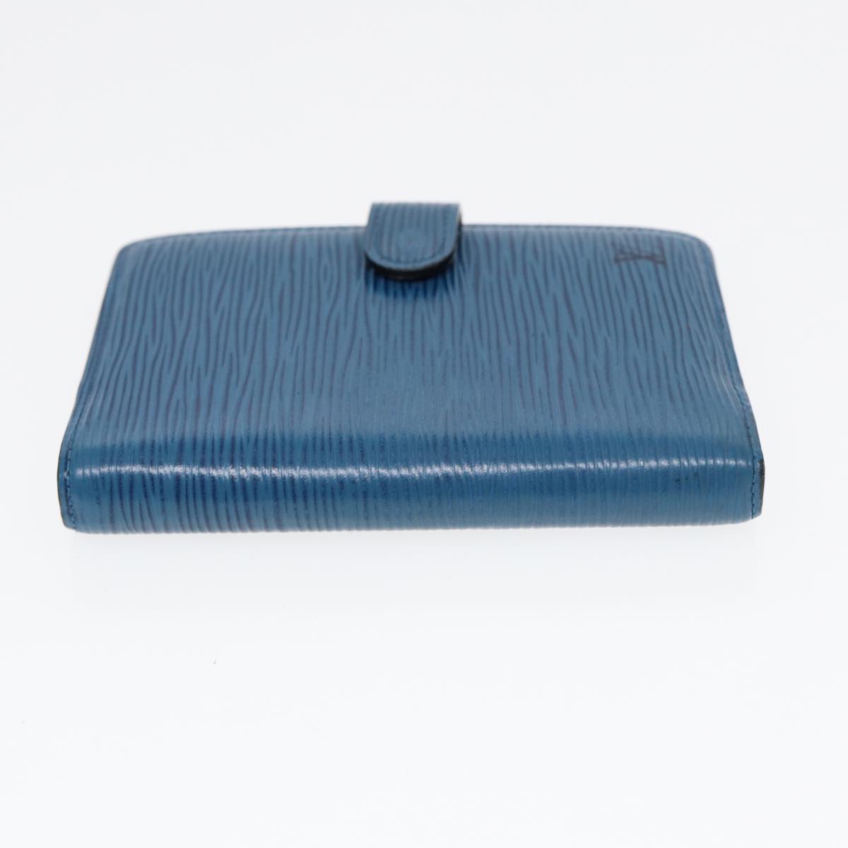 LOUIS VUITTON Epi Agenda PM Day Planner Cover Blue R20055 LV Auth 85178