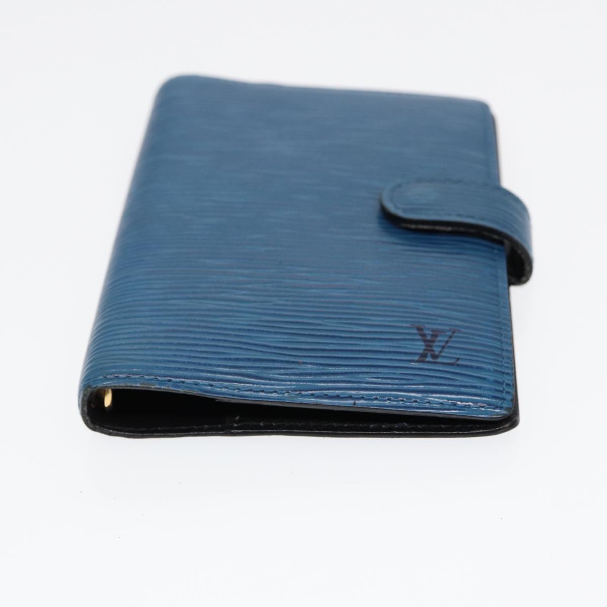 LOUIS VUITTON Epi Agenda PM Day Planner Cover Blue R20055 LV Auth 85178