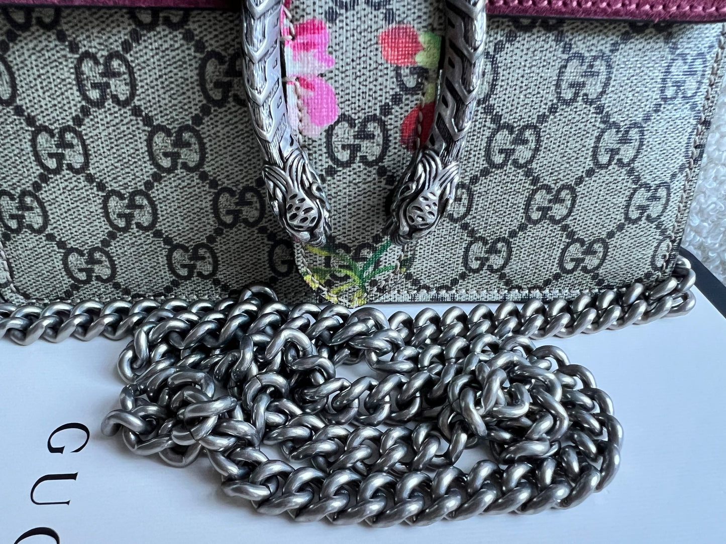 Gucci Dionysus GG Blooms Mini Shoulder Bag (RRP £1,700)