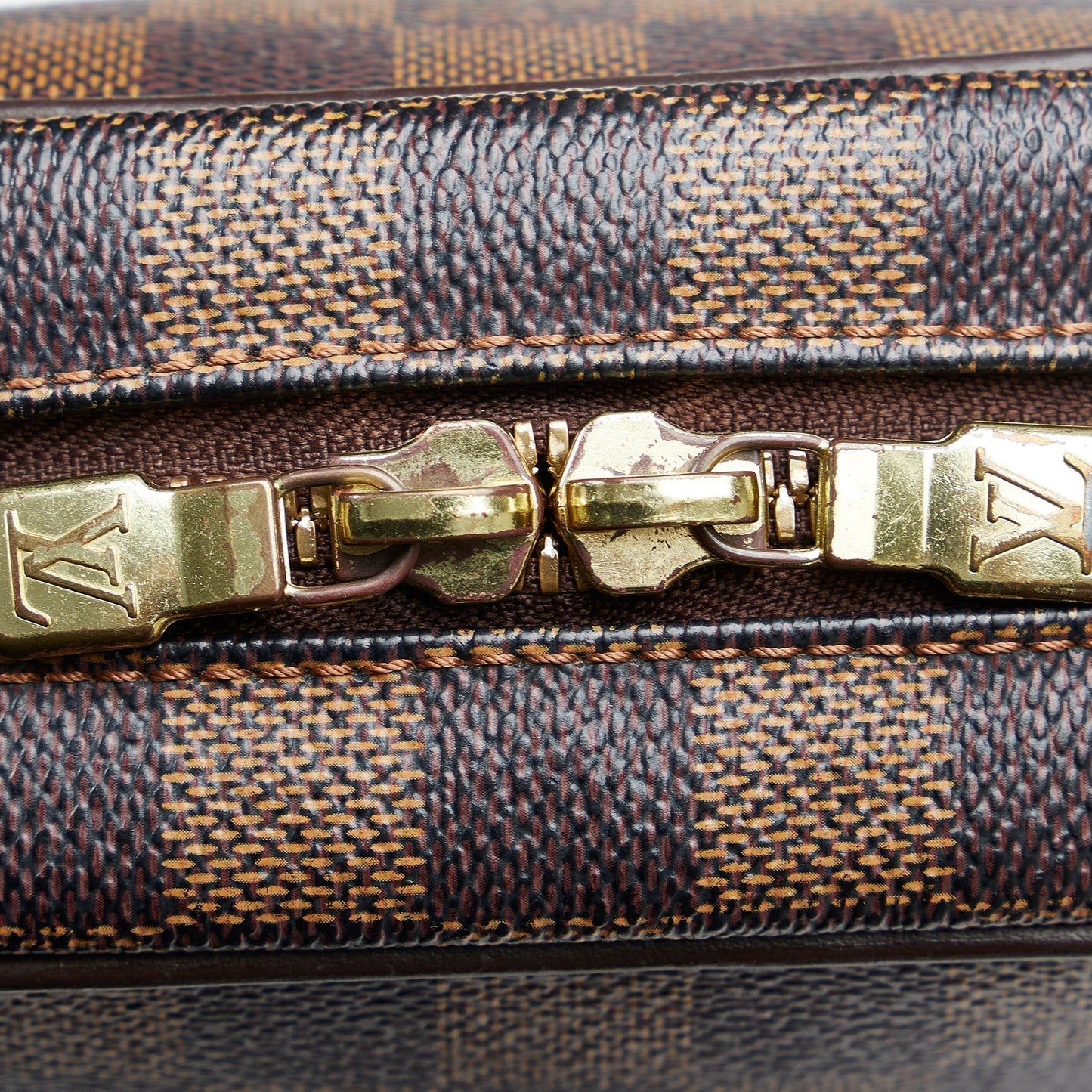 LOUIS VUITTON Damier Ebene Ipanema PM Crossbody Bag