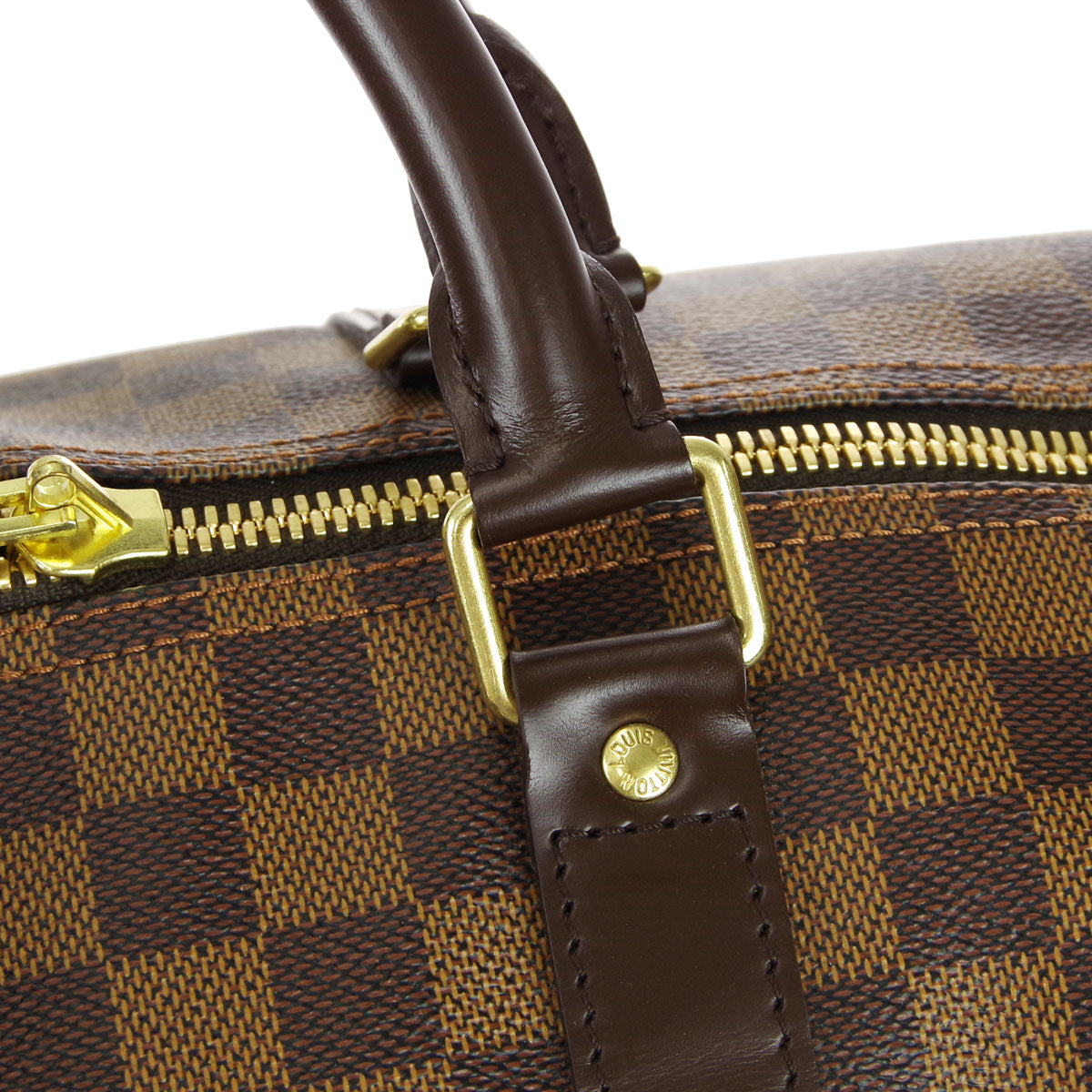 Louis Vuitton 2008 Damier Keepall Bandouliere 55 Duffle Bag N41414