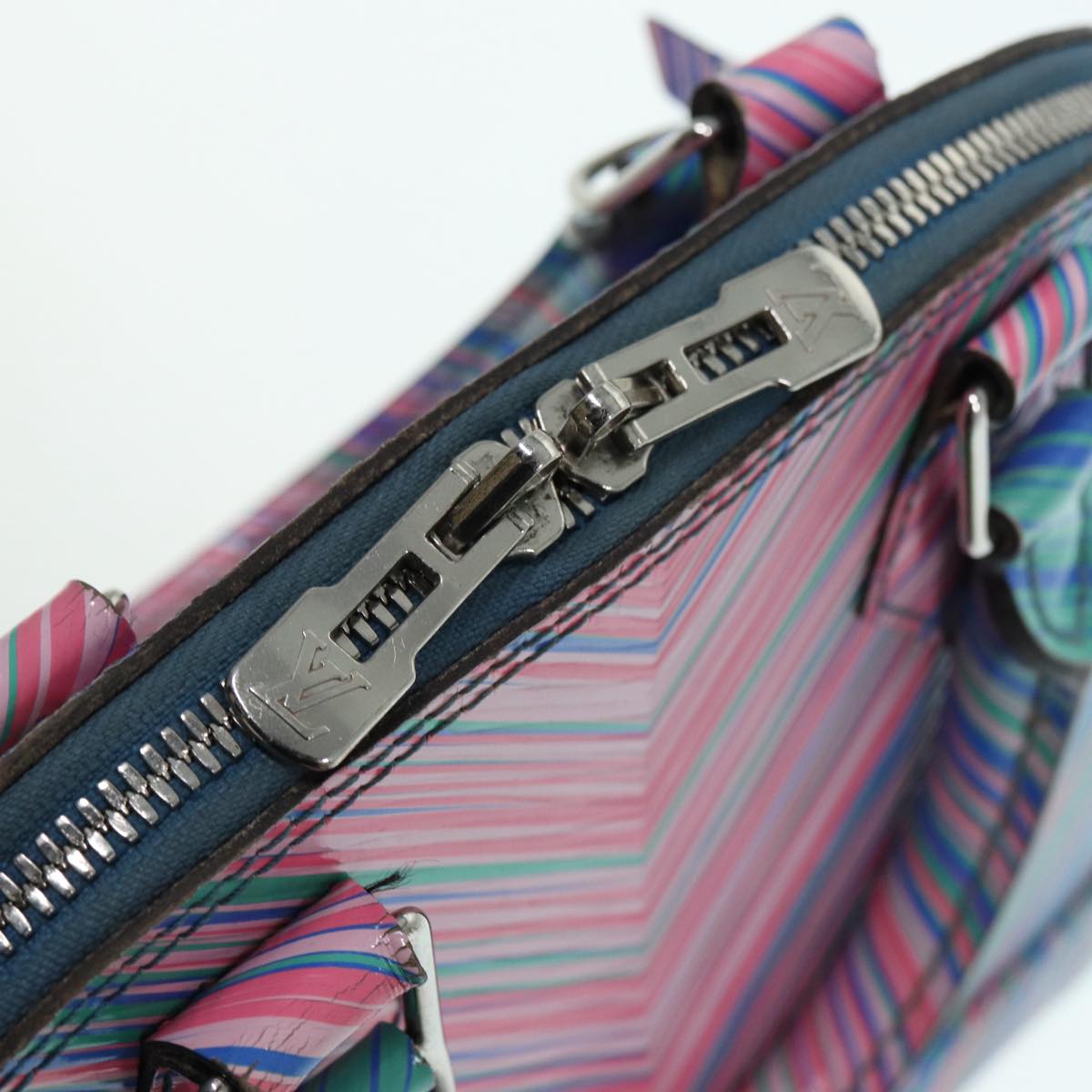 LOUIS VUITTON Epi Tropical Alma BB Hand Bag 2way Multicolor LV Auth 86273