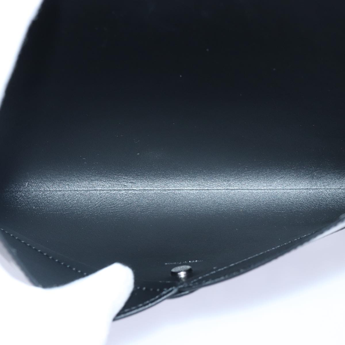 LOUIS VUITTON Epi Yayoi Kusama Pochette Kirigami Pouch Black M81959 Auth 86284S