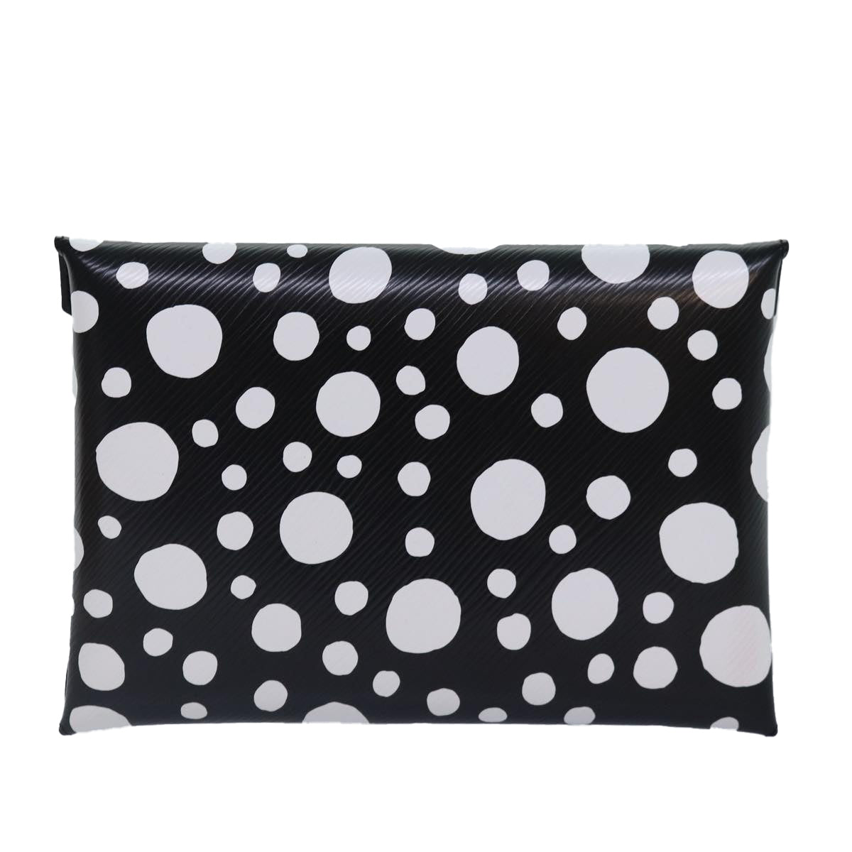 LOUIS VUITTON Epi Yayoi Kusama Pochette Kirigami Pouch Black M81959 Auth 86284S