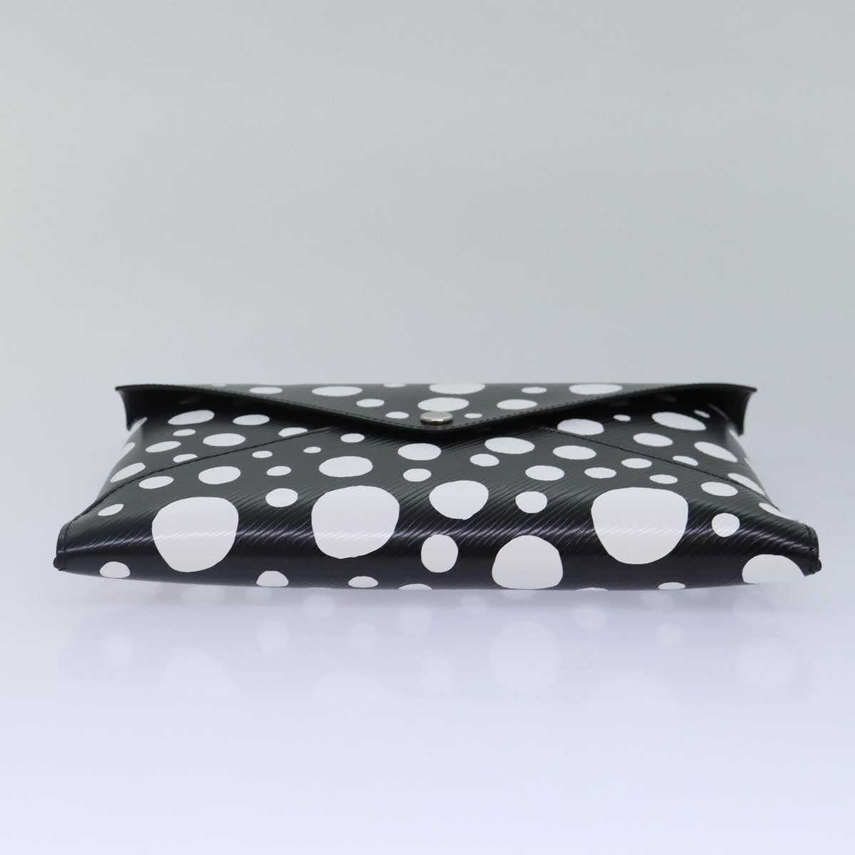 LOUIS VUITTON Epi Yayoi Kusama Pochette Kirigami Pouch Black M81959 Auth 86284S
