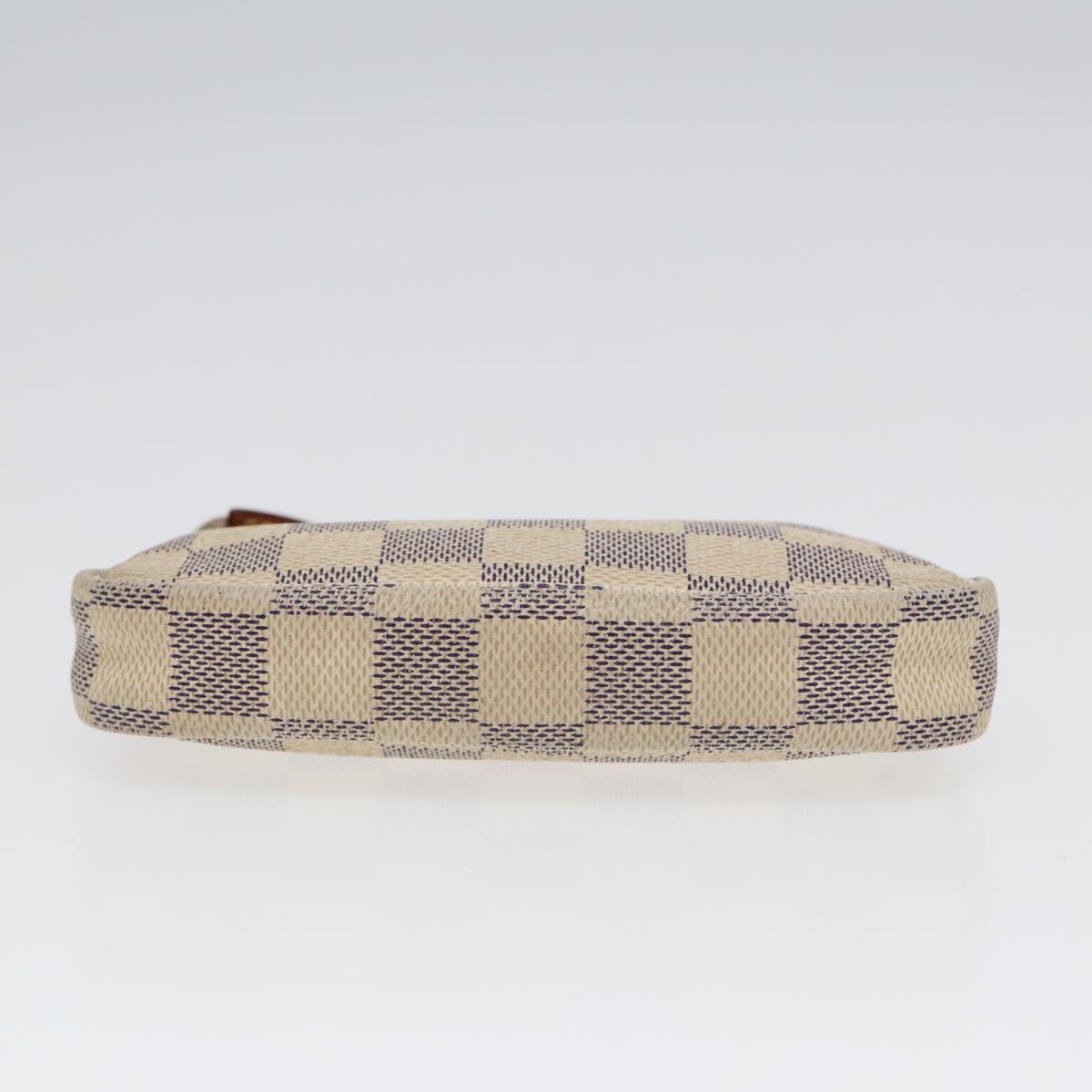 LOUIS VUITTON Damier Azur Mini Pochette Accessoires Pouch N63005 LV Auth 86460