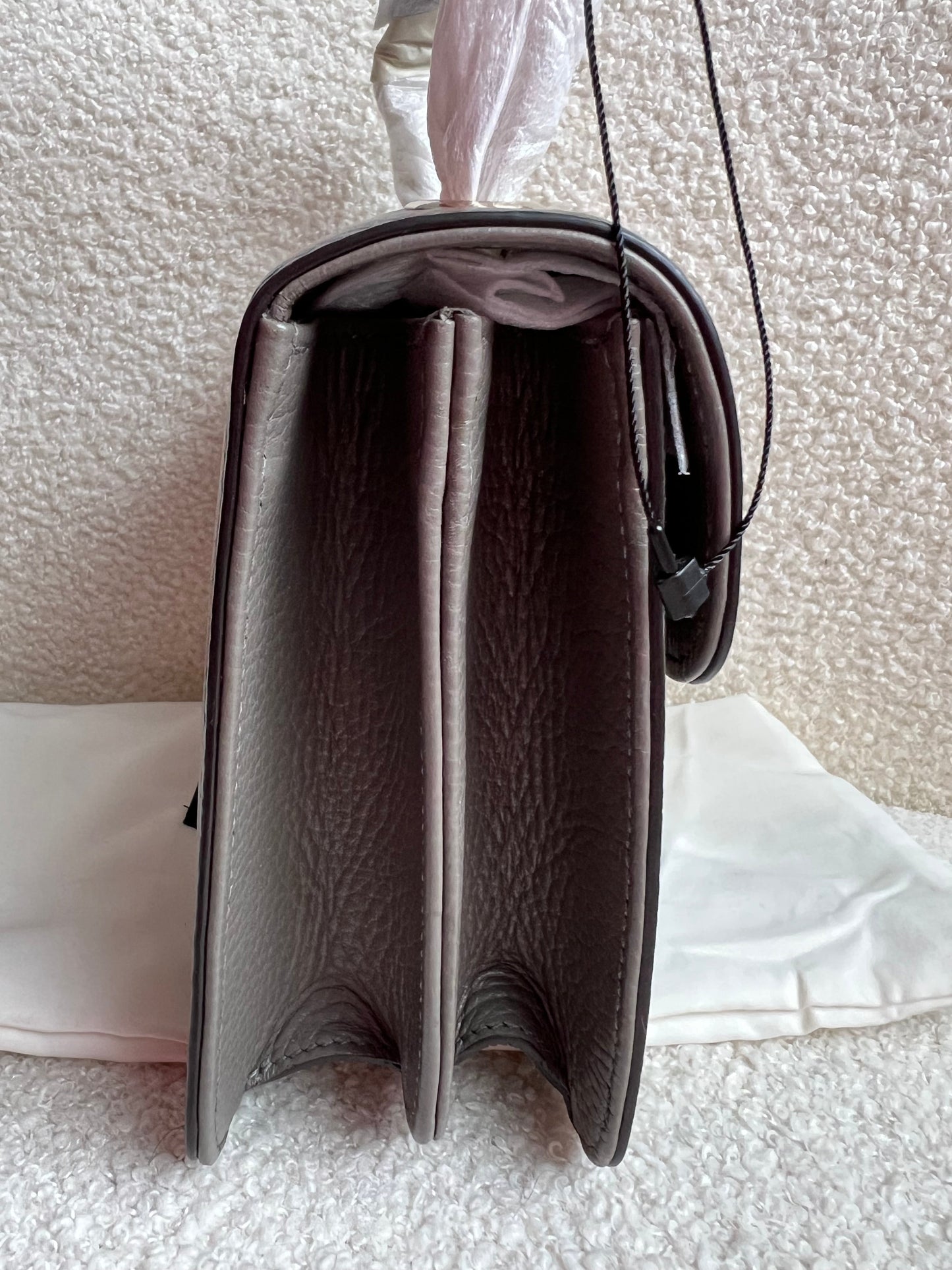 Gucci Interlocking GG Grey Small Shoulder Bag