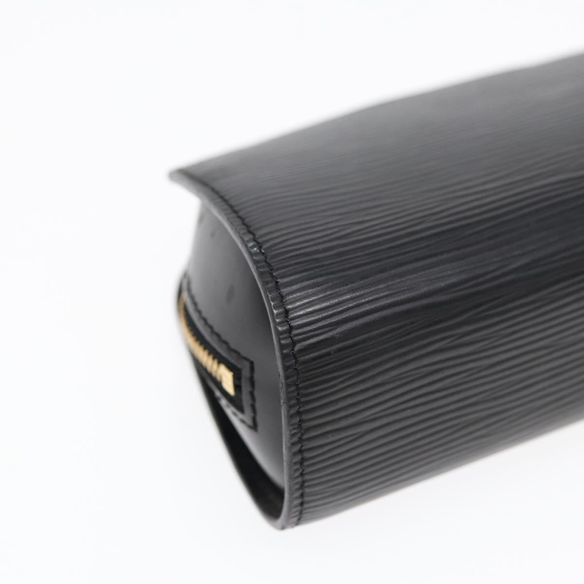 LOUIS VUITTON Epi Dauphine PM Pouch Black M48442 LV Auth 86512