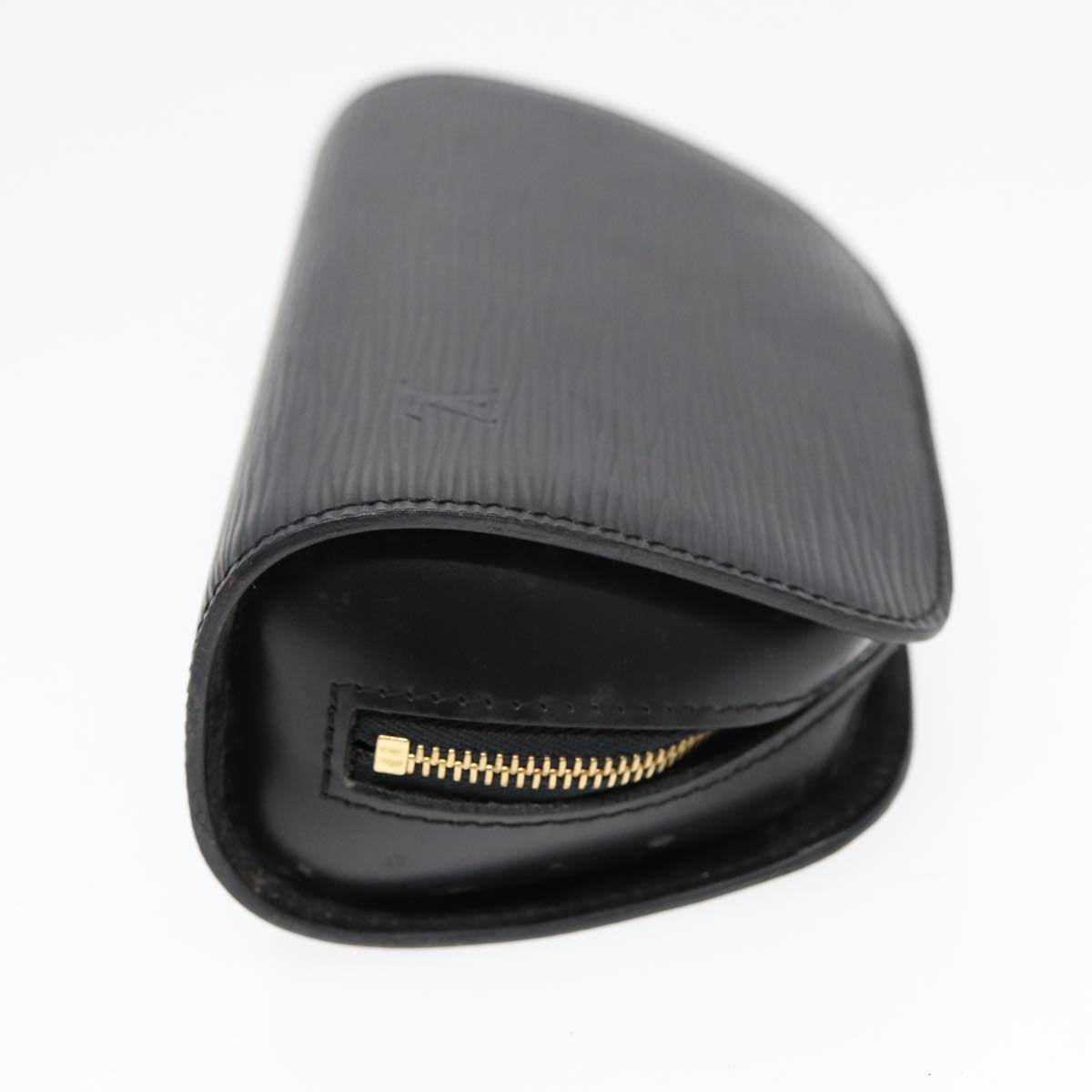 LOUIS VUITTON Epi Dauphine PM Pouch Black M48442 LV Auth 86512