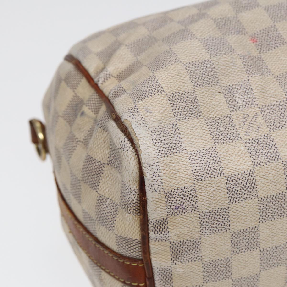 LOUIS VUITTON Damier Azur Speedy Bandouliere 30 Hand Bag 2way N41052 Auth 86628