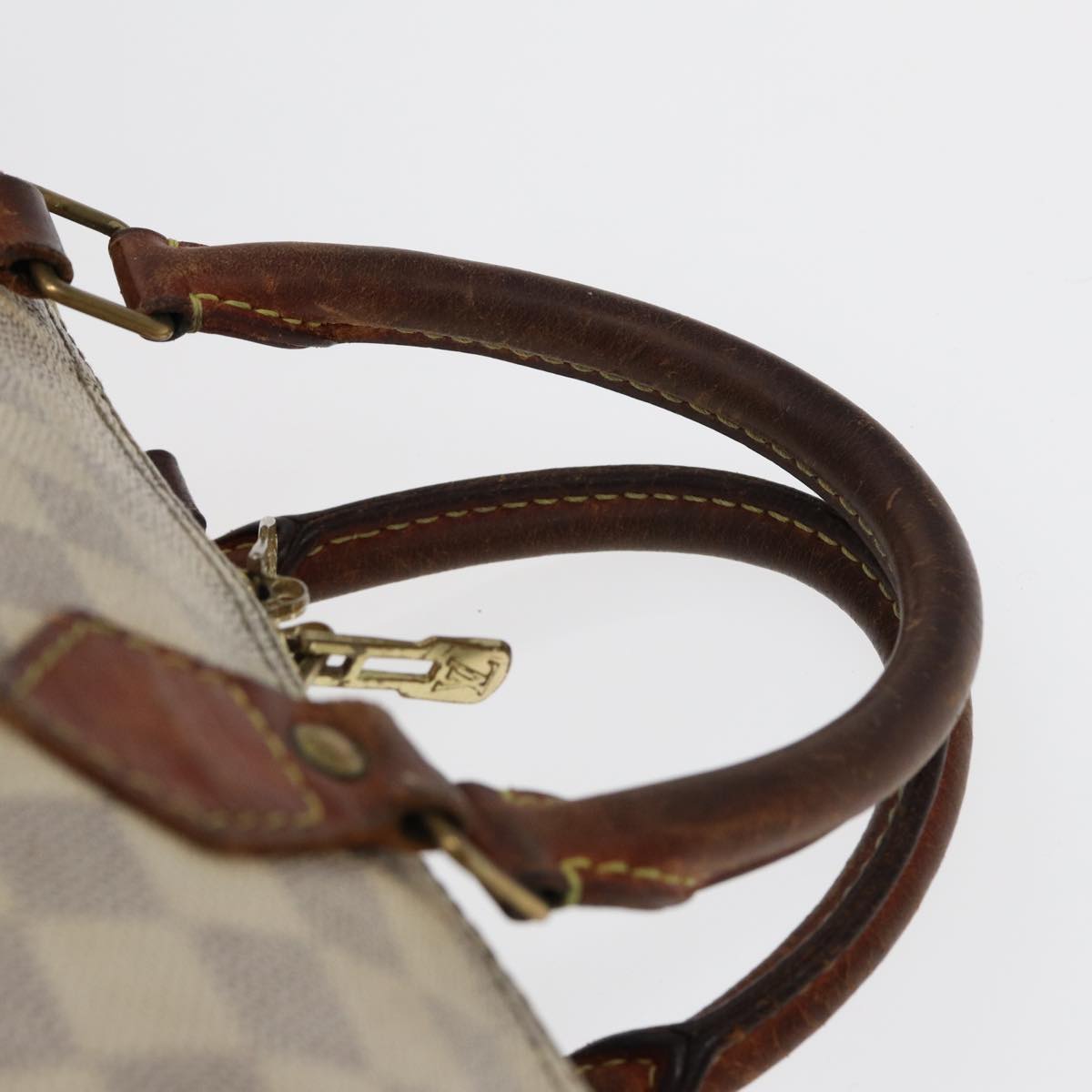 LOUIS VUITTON Damier Azur Speedy Bandouliere 30 Hand Bag 2way N41052 Auth 86628