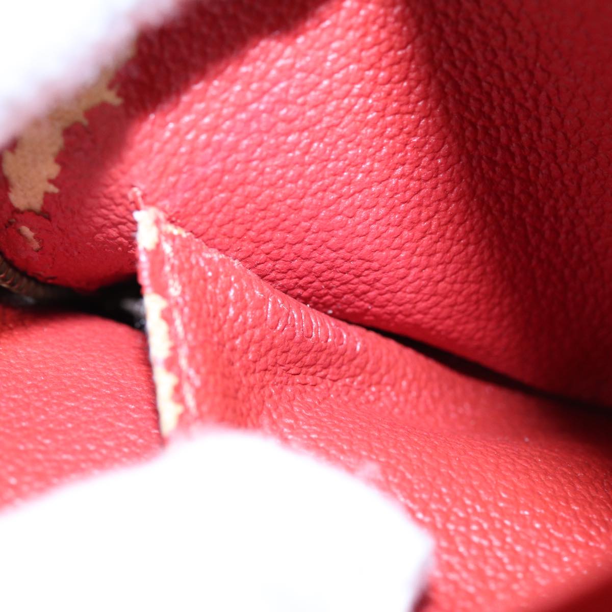 LOUIS VUITTON Damier Ebene Pochette Cosmetic PM Pouch N47516 LV Auth 86814