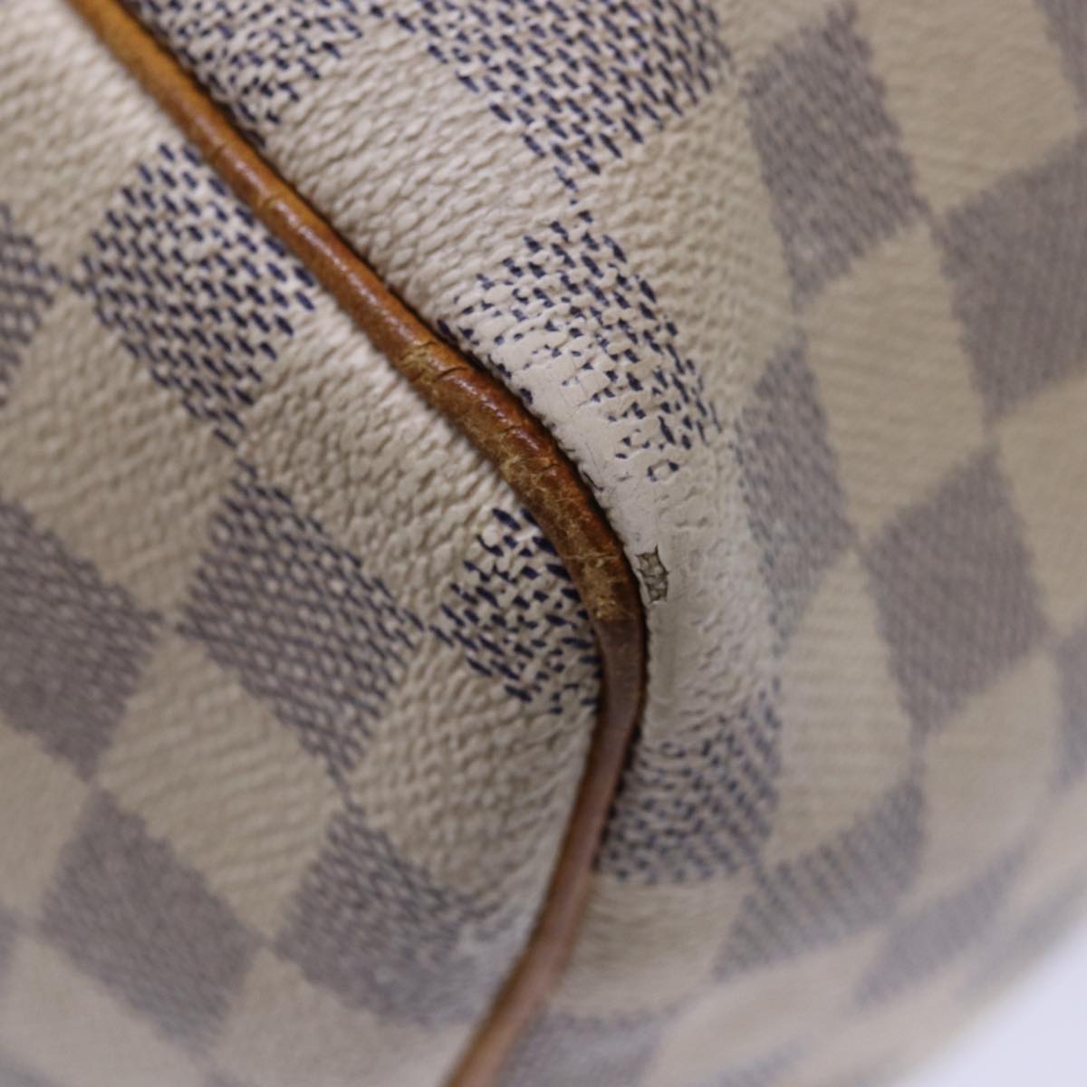 LOUIS VUITTON Damier Azur Speedy 30 Hand Bag N41533 LV Auth 86860