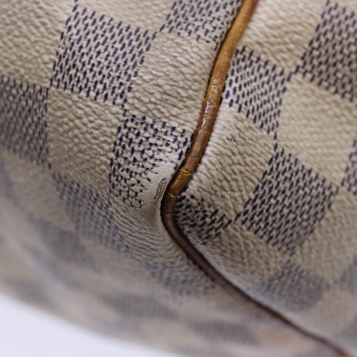 LOUIS VUITTON Damier Azur Speedy 30 Hand Bag N41533 LV Auth 86860