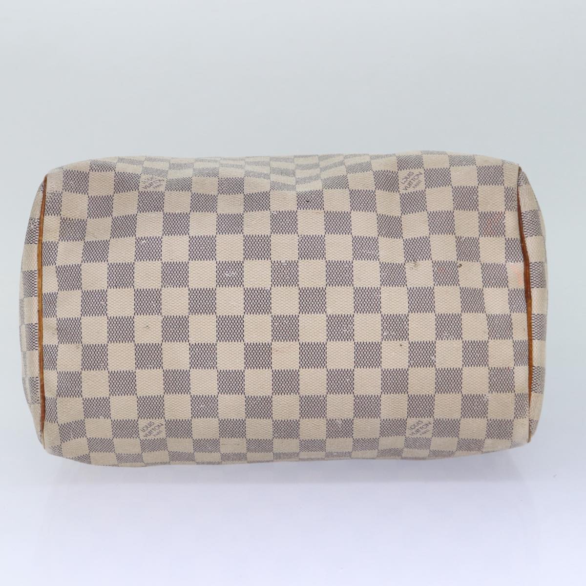 LOUIS VUITTON Damier Azur Speedy 30 Hand Bag N41533 LV Auth 86860