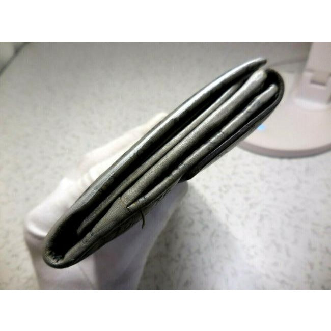 Gucci Microguccissima Silver Leather Xl Continental Wallet