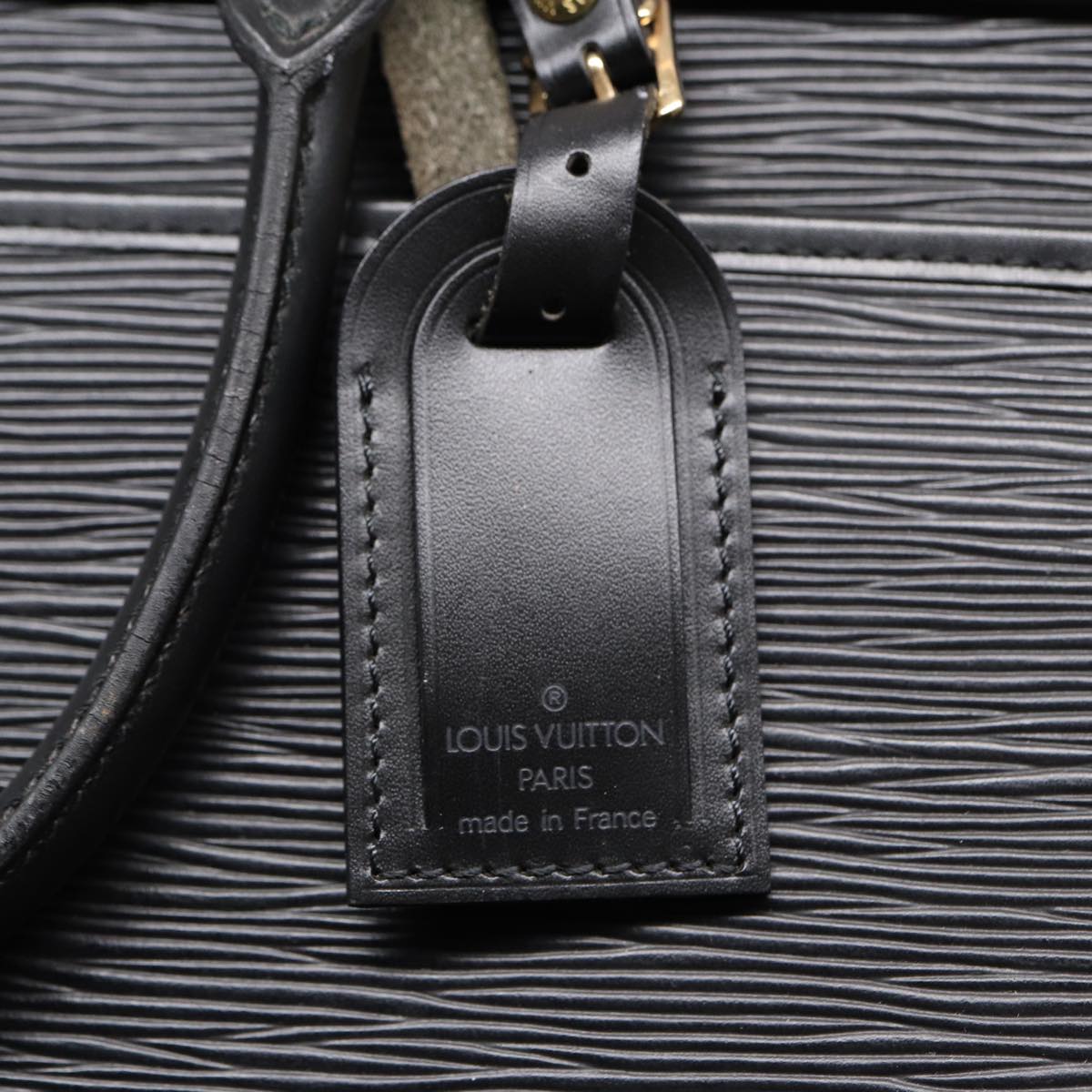LOUIS VUITTON Epi Riviera Hand Bag Noir Black M48182 LV Auth 87308