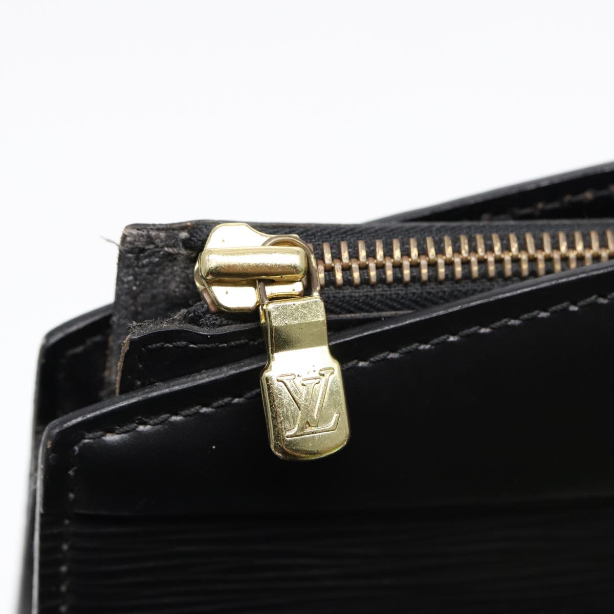 LOUIS VUITTON Epi Riviera Hand Bag Noir Black M48182 LV Auth 87308