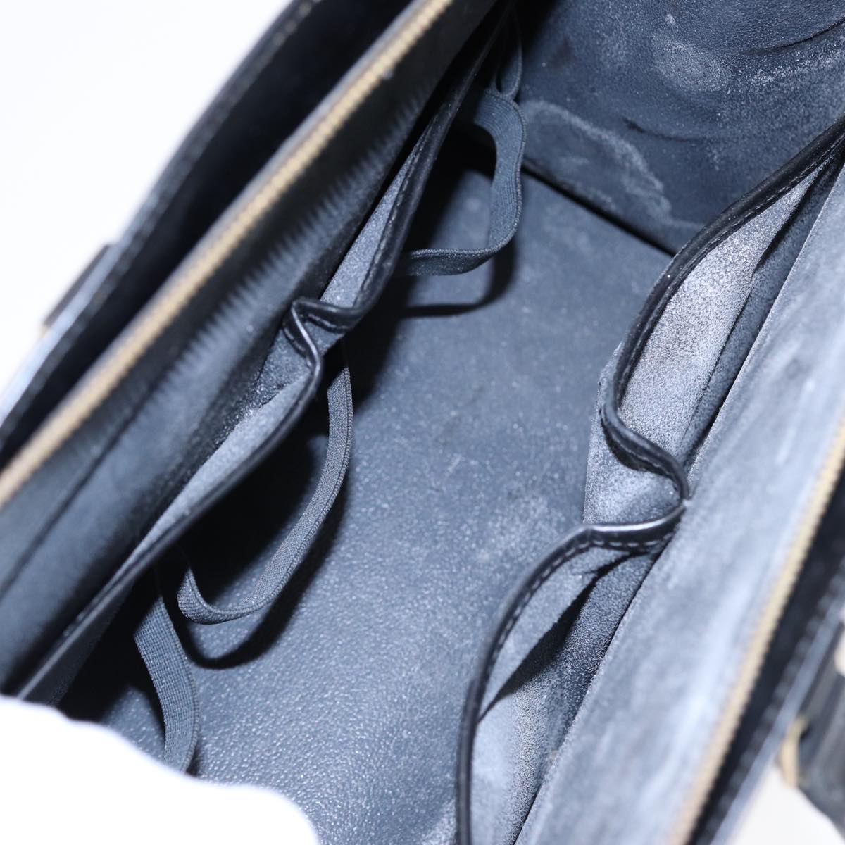 LOUIS VUITTON Epi Riviera Hand Bag Noir Black M48182 LV Auth 87308