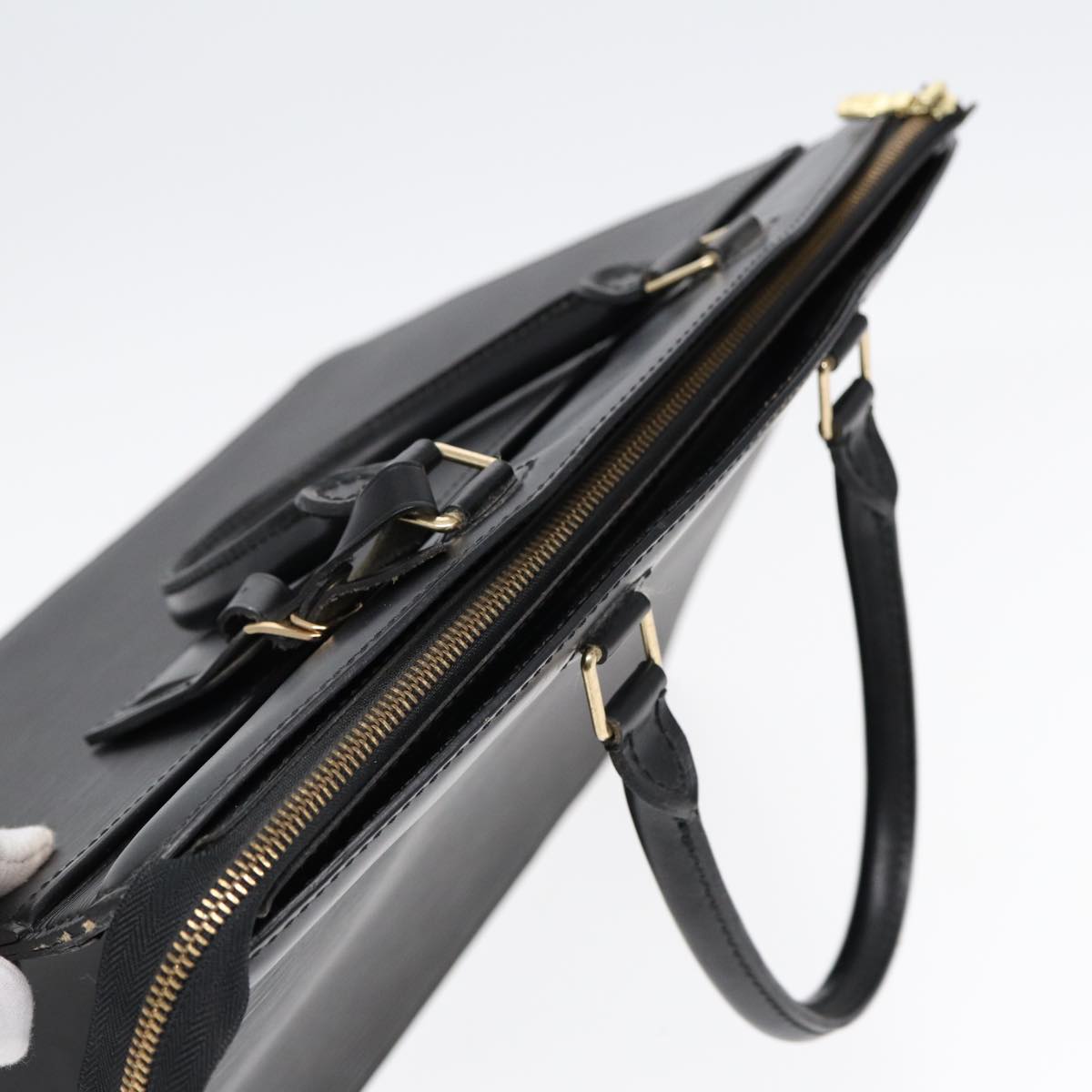 LOUIS VUITTON Epi Riviera Hand Bag Noir Black M48182 LV Auth 87308