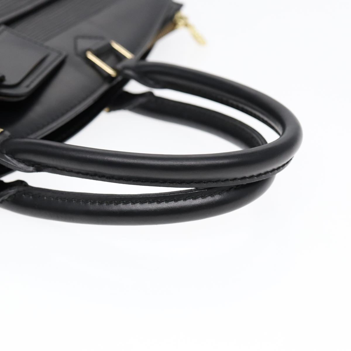 LOUIS VUITTON Epi Riviera Hand Bag Noir Black M48182 LV Auth 87308