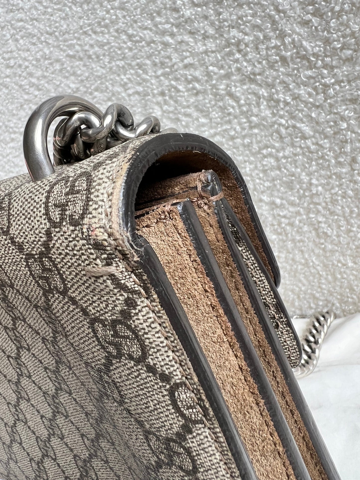 Gucci Dionysus GG Supreme Small Shoulder Bag (RRP £2,400)