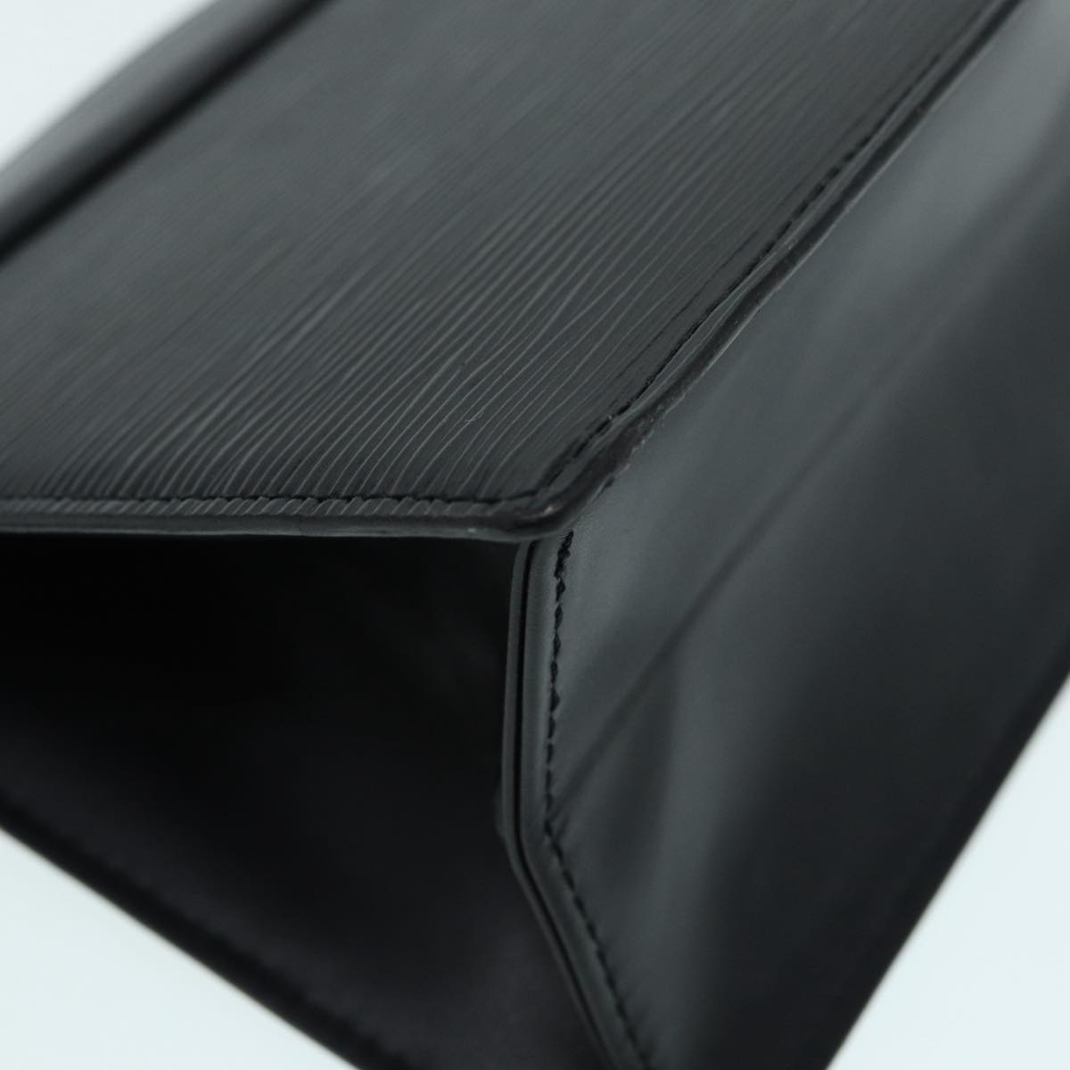 LOUIS VUITTON Epi Trousse Crete Pouch Black M48402 LV Auth 87381