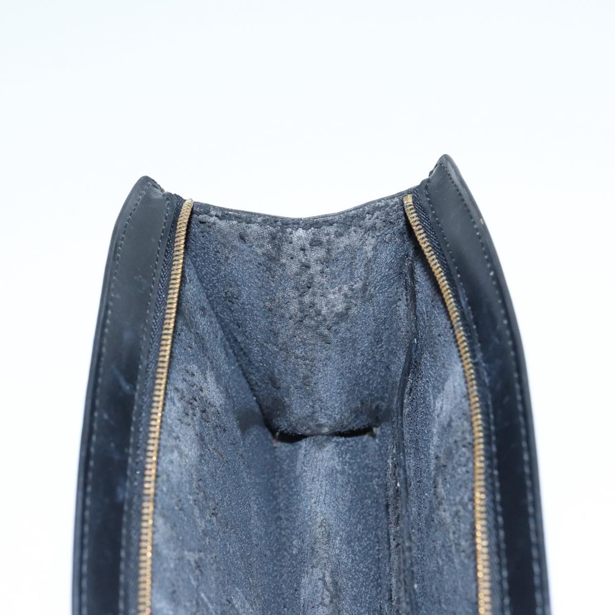 LOUIS VUITTON Epi Trousse Crete Pouch Black M48402 LV Auth 87381