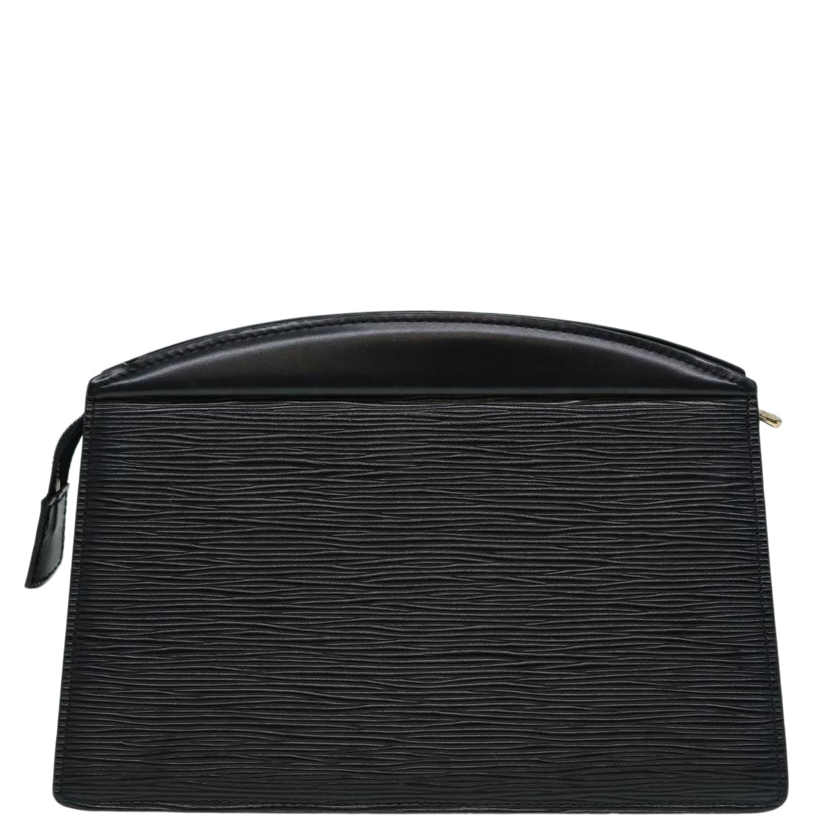 LOUIS VUITTON Epi Trousse Crete Pouch Black M48402 LV Auth 87381
