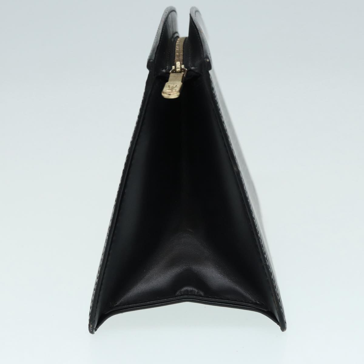 LOUIS VUITTON Epi Trousse Crete Pouch Black M48402 LV Auth 87381