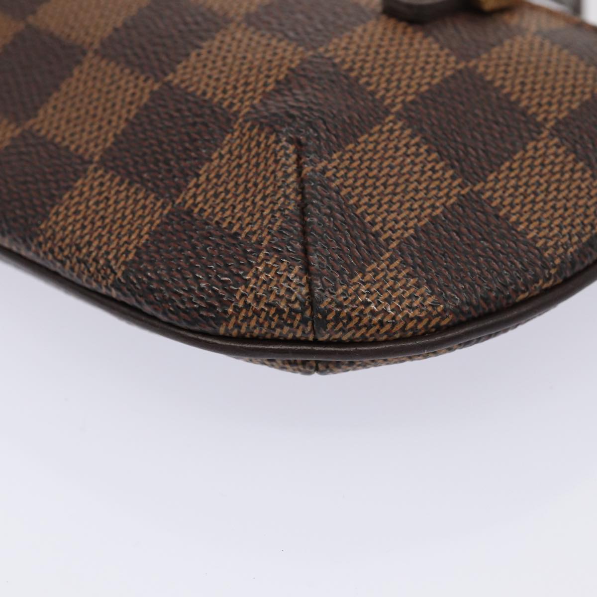 LOUIS VUITTON Damier Ebene Manosque GM Accessory Pouch N51120 LV Auth 87441