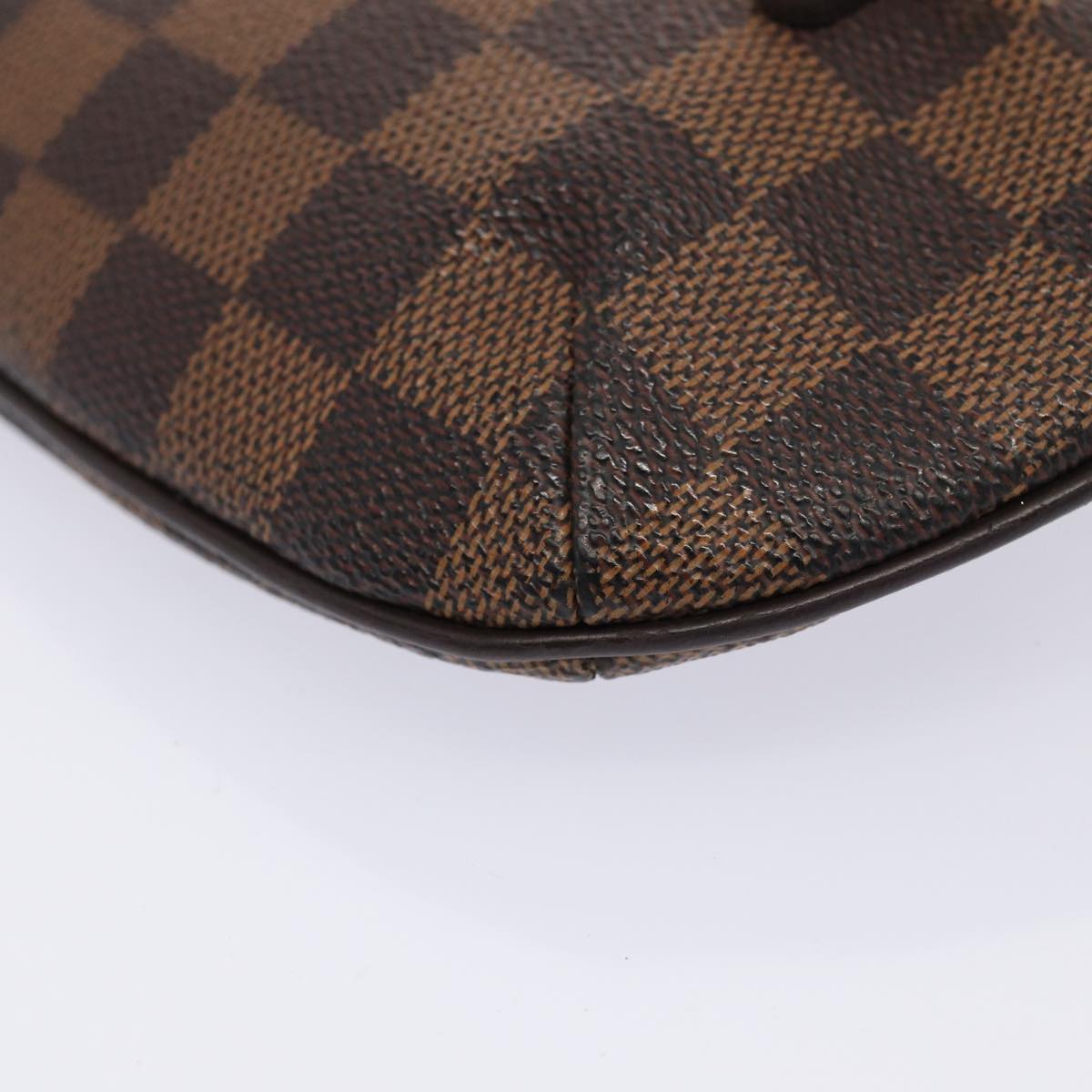 LOUIS VUITTON Damier Ebene Manosque GM Accessory Pouch N51120 LV Auth 87441